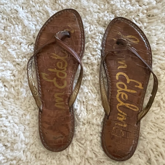Sam Edelman sandals women size 7 brown - Picture 1 of 5